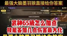 狂战未央技能加点攻略（探索狂战未央技能的加点策略，为你的角色提供强大的战斗能力）